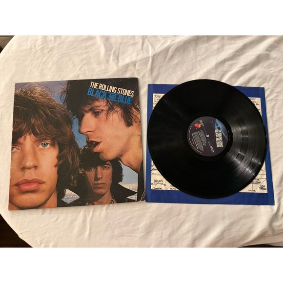 Other - Rolling Stones Black And Blue LP COC 79104 Complete Original Inner